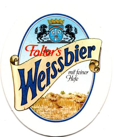 regen reg-by falter oval 5a (210-falters weissbier)